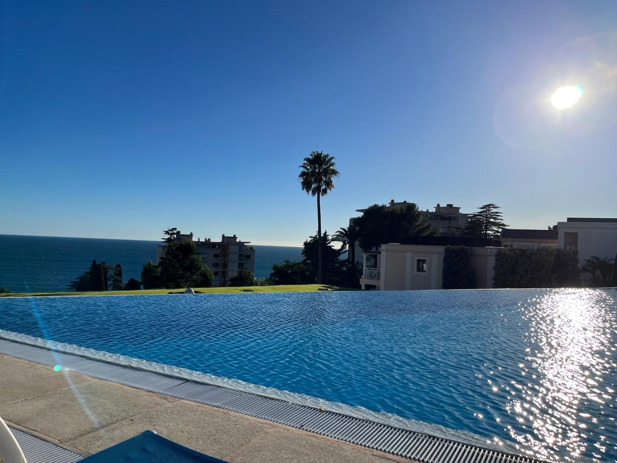 Superbe Appartement Une Chambre Vue Mer Piscine Tennis Cannes Exterior foto