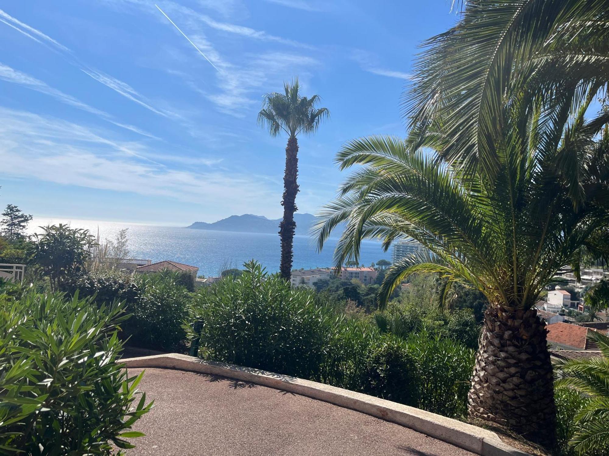 Superbe Appartement Une Chambre Vue Mer Piscine Tennis Cannes Exterior foto